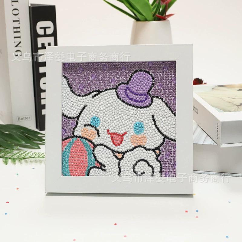 Набор для алмазной вышивки (Sanrio) Пикачу в раме, 17×17 см, комплект для полного стежка DIY
