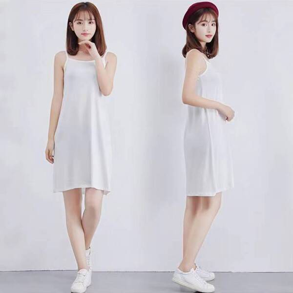 Long summer light and thin breathable skirt