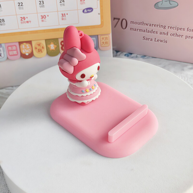 かわいい花の季節のサンリオの怠け者のスタンドのデスクトップの置物のアイデアの子供機のブラインドの箱の越境の小さい贈り物の卸売り|undefined