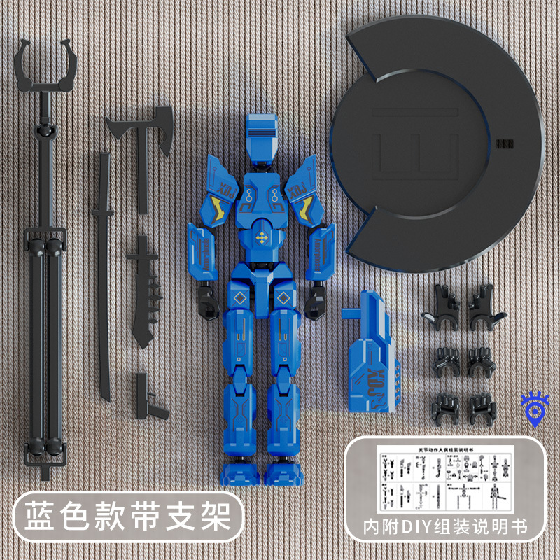 Juguete de modelo multiarticulable multi-mórfico transfronterizo ángel articulado humano descomprimido robot de quinta generación