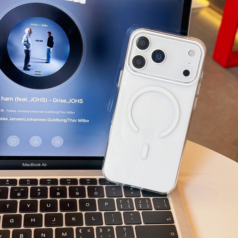 晶润磁吸适用iPhone17promax手机壳苹果15/16高透PC防摔保护套|undefined