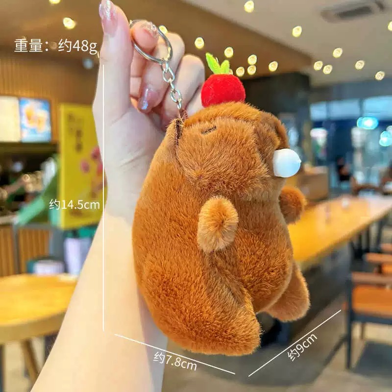 여성을위한 카비발라 인형 거품 퍼피 인형 펜던트 봉제 학생 선물 휴대용 귀여운 SCHOOLBAG 작은 펜던트