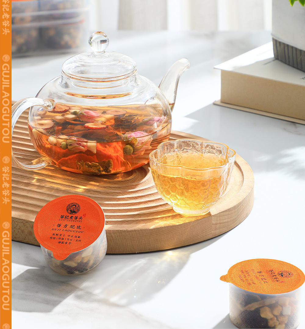 Apple Hawthorn Chenpi Rose Poria Lotus Leaf Jujube Herbal Tea 30 Jars 380g specifications