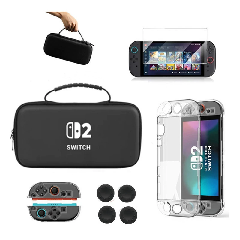 Коробка для хранения консоли Nintendo Switch, сумка для Switch OLED, набор чехлов для Switch