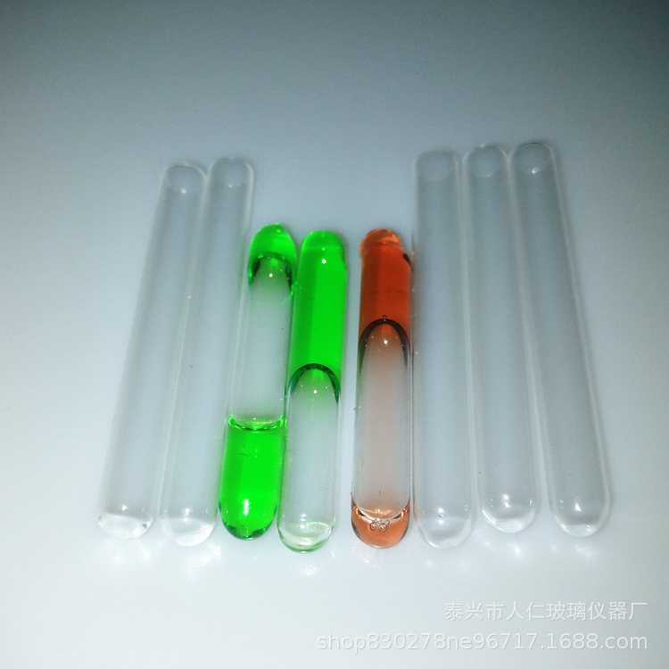 可灌装薄壁玻璃试管外径7.8壁厚0.25MM高硼硅一次性易碎玻璃试管