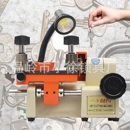 Горизонтальный легкий ключевой станок DF001 для изготовления и сопоставления ключей
