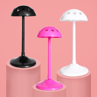 2023 New Plastic Wig Holder Detachable Human Head Model Wig Shop Head Cover Accessories Mushroom Holder Hat Holder