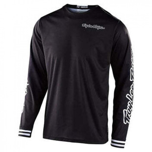 24 New TLD Mountain Bike Downhill Suit Motorcycle Riding Suit Long Sleeve T-shirt Breathable Cycling Top Foreign Trade