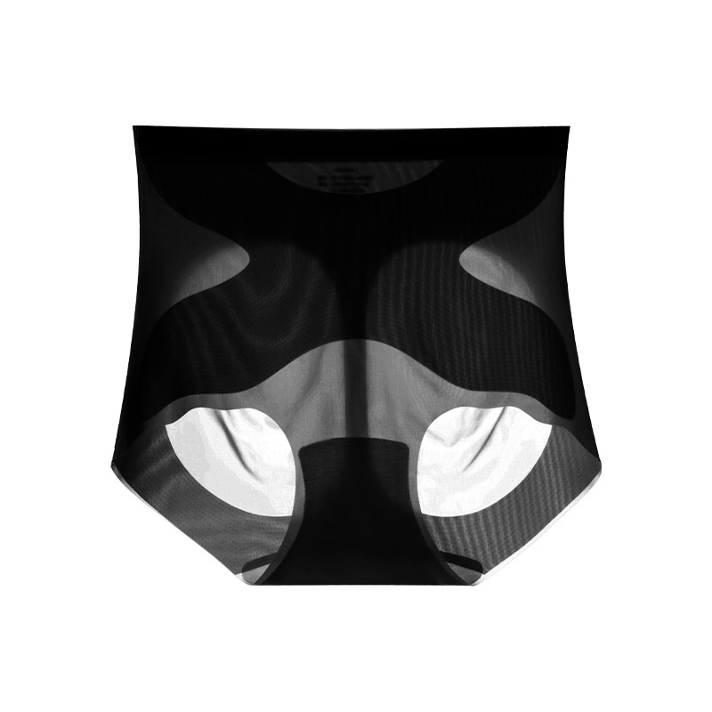 Pantalones de cadera de cintura alta para mujer, abdomen fuerte, glúteos, glúteos, glúteos de melocotón, cuerpo, cuerpo, ropa interior sin costuras