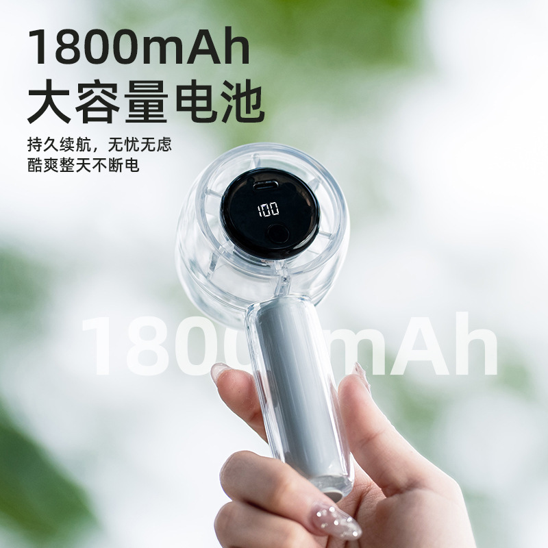 国境を越えた新型100速手持ちファンusbミニファン半導体冷凍屋外デスクトップファン|undefined
