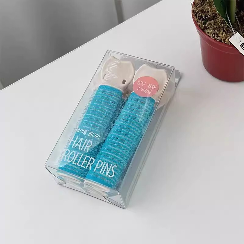 韓国の新しいエア前髪カーリングツールプラスチック怠惰な自己粘着ヘアカーリングツイストカーリングクリップ|undefined