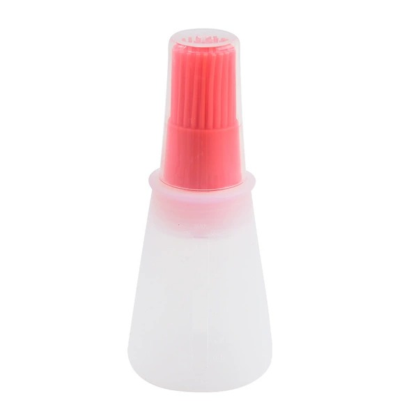 Silicone oil brush bottle [red]