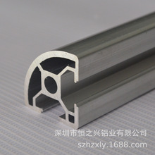 【直供半圆形铝材3030铝型材】半圆边框工业铝型材3030圆弧铝型材