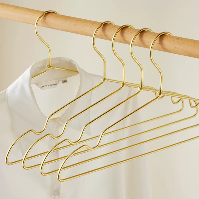 铝合金无痕家居衣撑干湿两用家用防滑防锈衣架子衣架晾衣架防皱