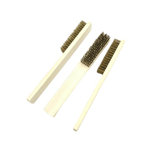 6X16 copper-plated literary brush polishing walnut bodhi wire brush literary brush