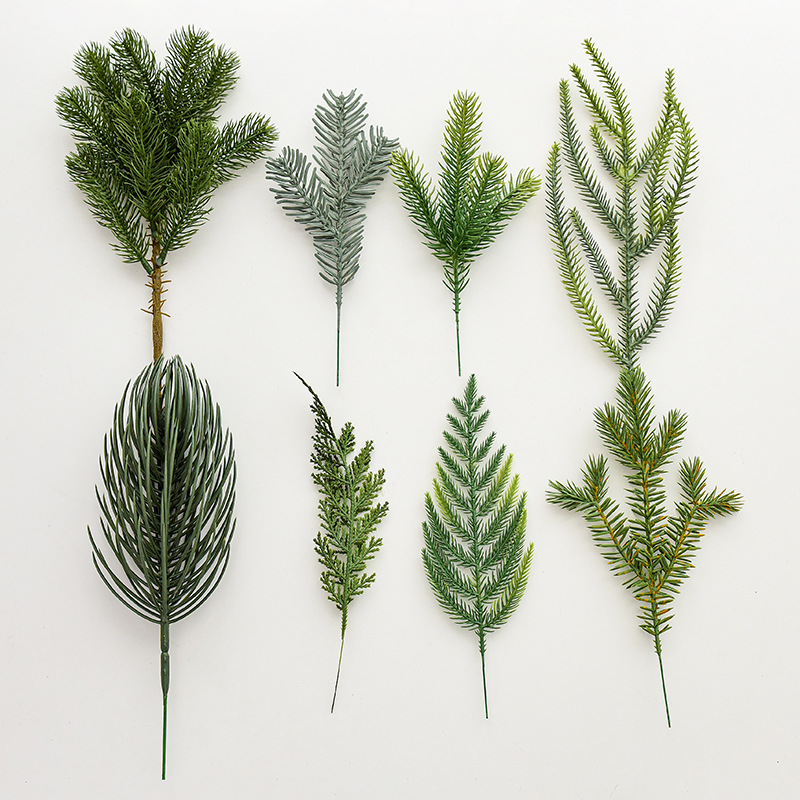 NUCHI Simulation Grafting Plant Christmas Tree Branch Artificial Flowers DIY Accessories Wreath Vine Christmas Tree Decorations