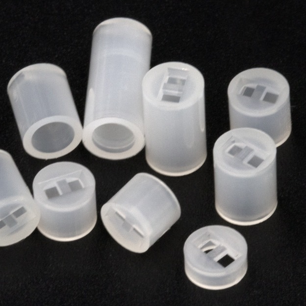 批发供应双孔4x10mm LED间隔柱 尼龙间隔柱 隔离柱 塑料隔离柱
