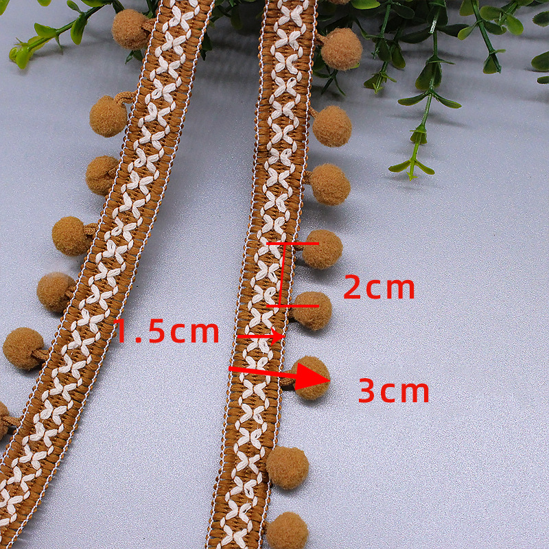 ����ֱ�� ����ë��diy ˫ɫ������Ứ�ߵ�ë�򻨱߼ҷĴ���װ��