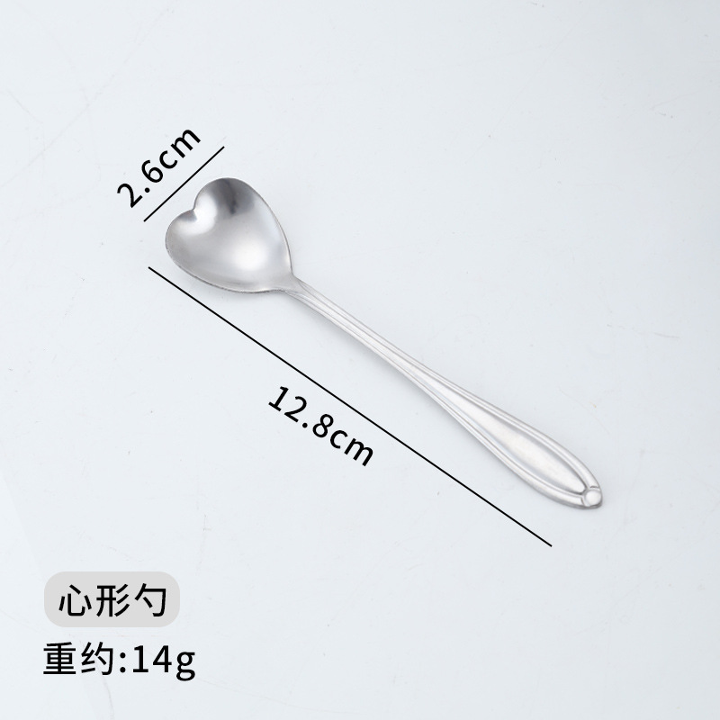 Cuchara de acero inoxidable Oro creativo Rose flor de cerezo cuchara agitación taza postre cuchara de café Nido de pájaro cuchara de miel