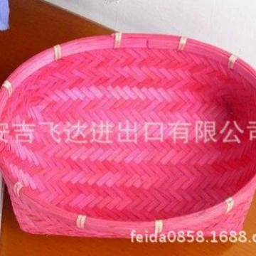 Поставщик производителей: handmade плетёная корзина из бамбука, чистая ручная работа, отобранная бамбуковая плетёная корзина