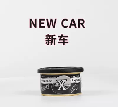 Fragrance Air Freshener Long-Lasting Light – Car Perfume Aromatherapy - new-car-new-car-small-black-can