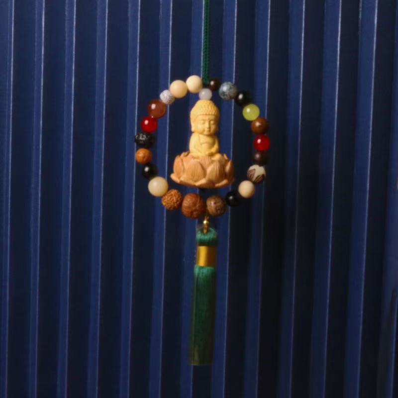 Car Pendant Lotus: Qìchē Car hanging - v-42