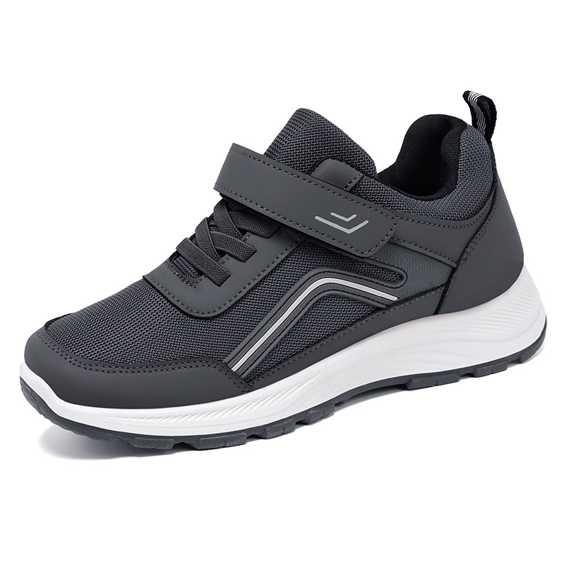 Zapatos de otoño para parejas, zapatos para caminar al por mayor, zapatos cómodos para hombres de mediana edad y mayores, zapatos deportivos para senderismo al aire libre