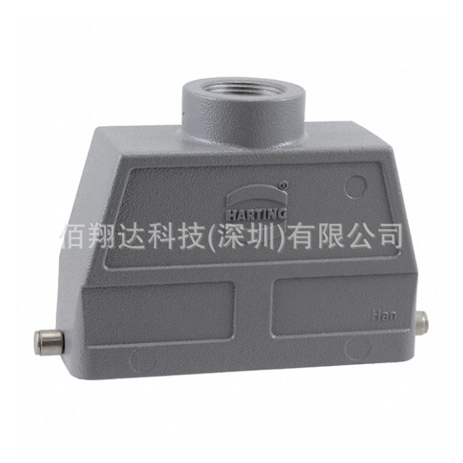 HARTING浩亭/哈丁 09300240440 HAN 24B PG21 单扣顶出线 上壳