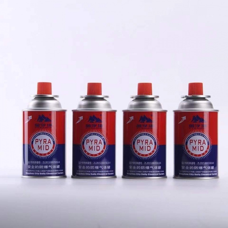 キャンプ用カセットストーブ 小型ガスタンク 火炎銃 屋外用ガスストーブ ロングブタン液化ガスボンベ カセットガスタンク|undefined