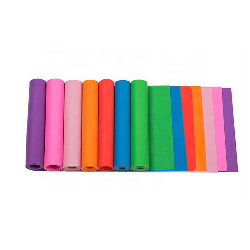 拉力带 瑜伽阻力带拉力带弹力健身舞蹈弹力带各种颜色厂家直销