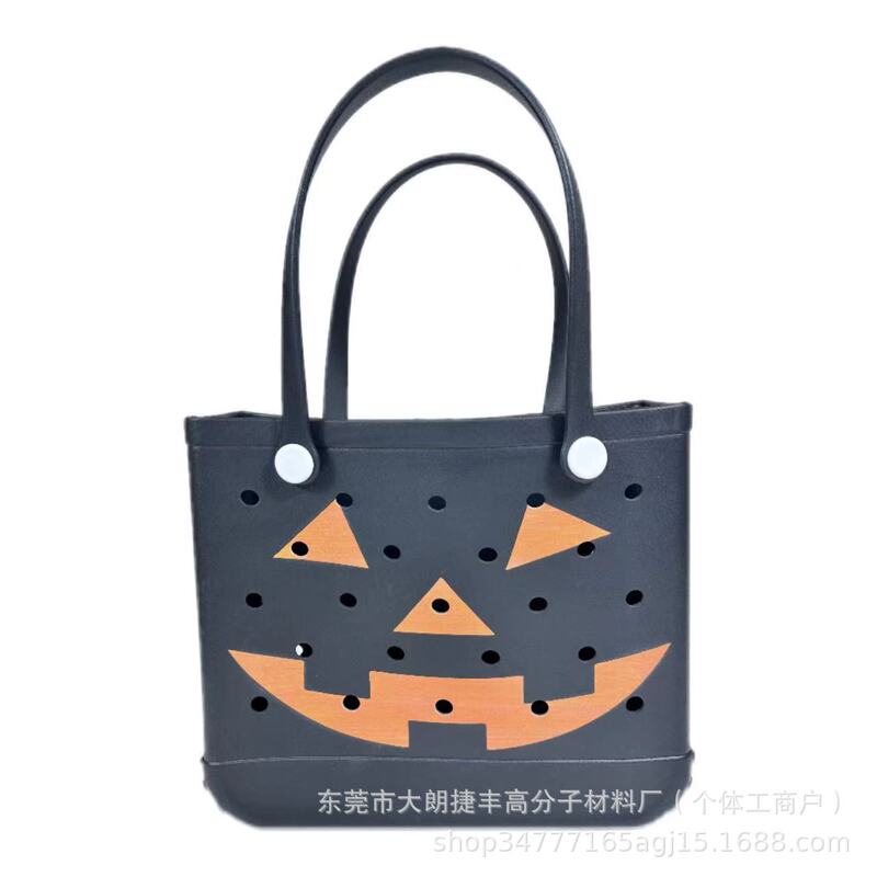 欧米の大型EVAビーチバッグ多機能収納バッグ女性用ハンドバッグDIY穴バッグ大容量スポット|undefined