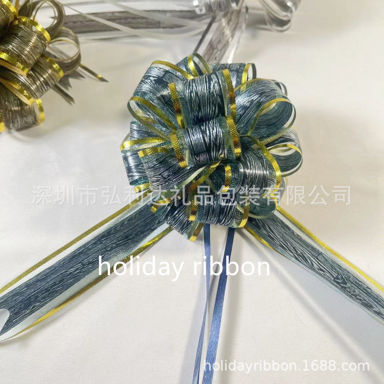 Cintas de color al por mayor mano de dibujo de flores de mariposa extensión de dibujo de flores de arco de nieve cinta de color de corteza de oro dibujo de flores