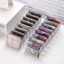 卡片收纳盒小马宝莉奥特曼卡牌透明大容量分隔整理盒叶罗丽卡册盒