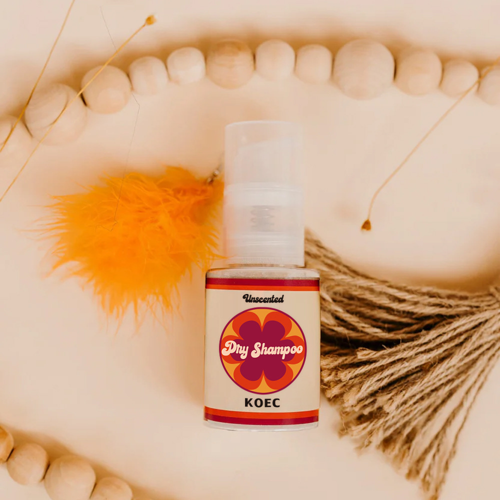 흰색 드라이 헤어 파우더-무향