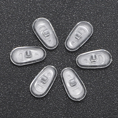 Silicone nose pads, silicone universal glasses nose pads, sunglasses stipules regardless of left and right, non-slip nose pads, glasses accessories