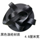 Black polyester material 4.8cm width 50m whole plate