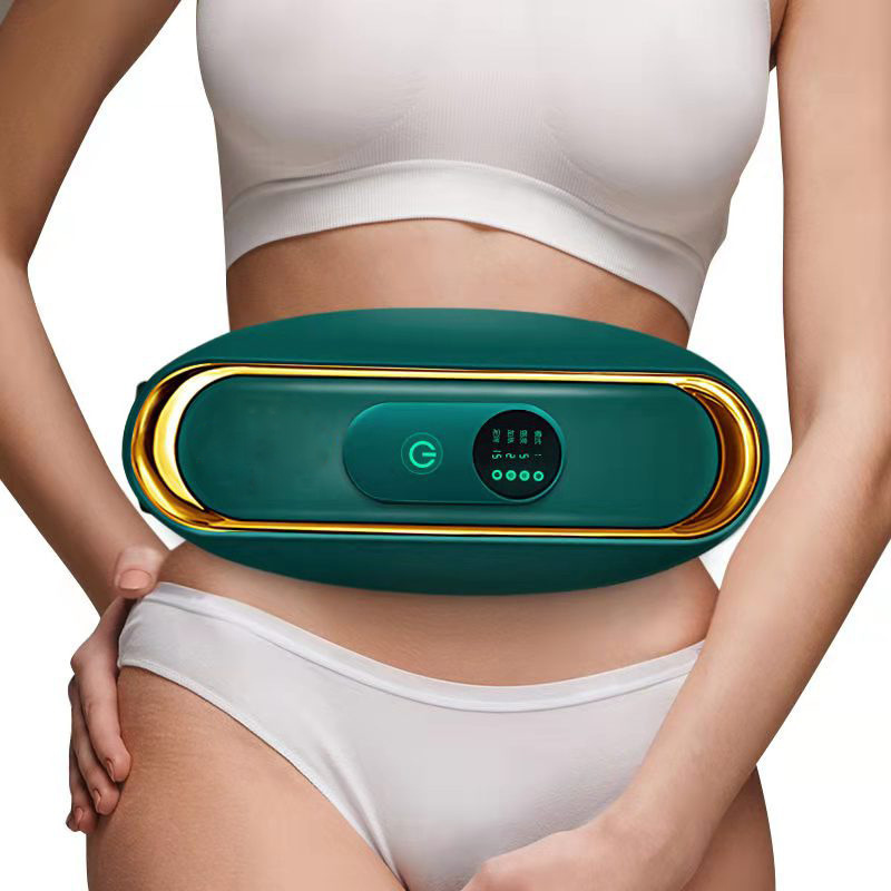 Cinturón de masaje para el hogar, masajeador abdominal, masajeador de vientre, máquina para quemar grasa, máquina vibratoria, cintura delgada