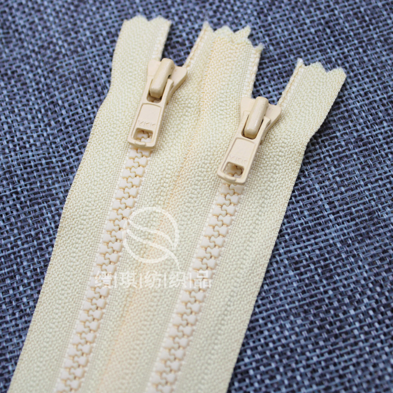 深圳吉田YKK3号树脂闭尾拉链服装辅料口袋配件批发品质有保障