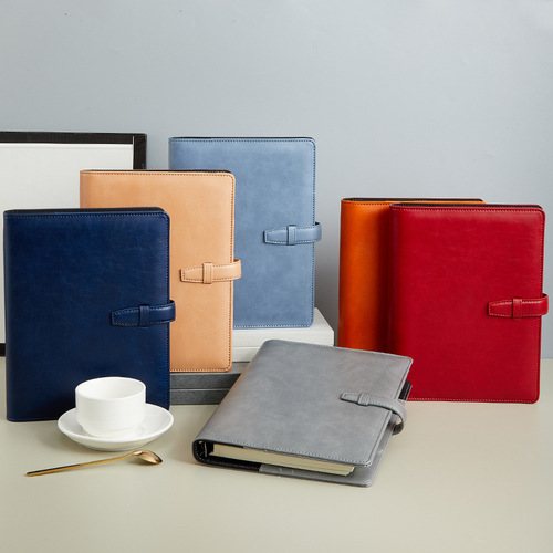 A5 High-end Notebook with Elegant Art and Business Style, a6 Party Member Learning Diary, Thick Spiral Notebook