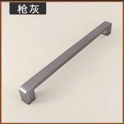 Portal Wrist | handle - single-sided-440mm-hole-spacing-price-per-piece-special-for-sliding-doors-gunmetal-brushed-fingerprint-brushed-extra-thick-genuine-high-quality-handle