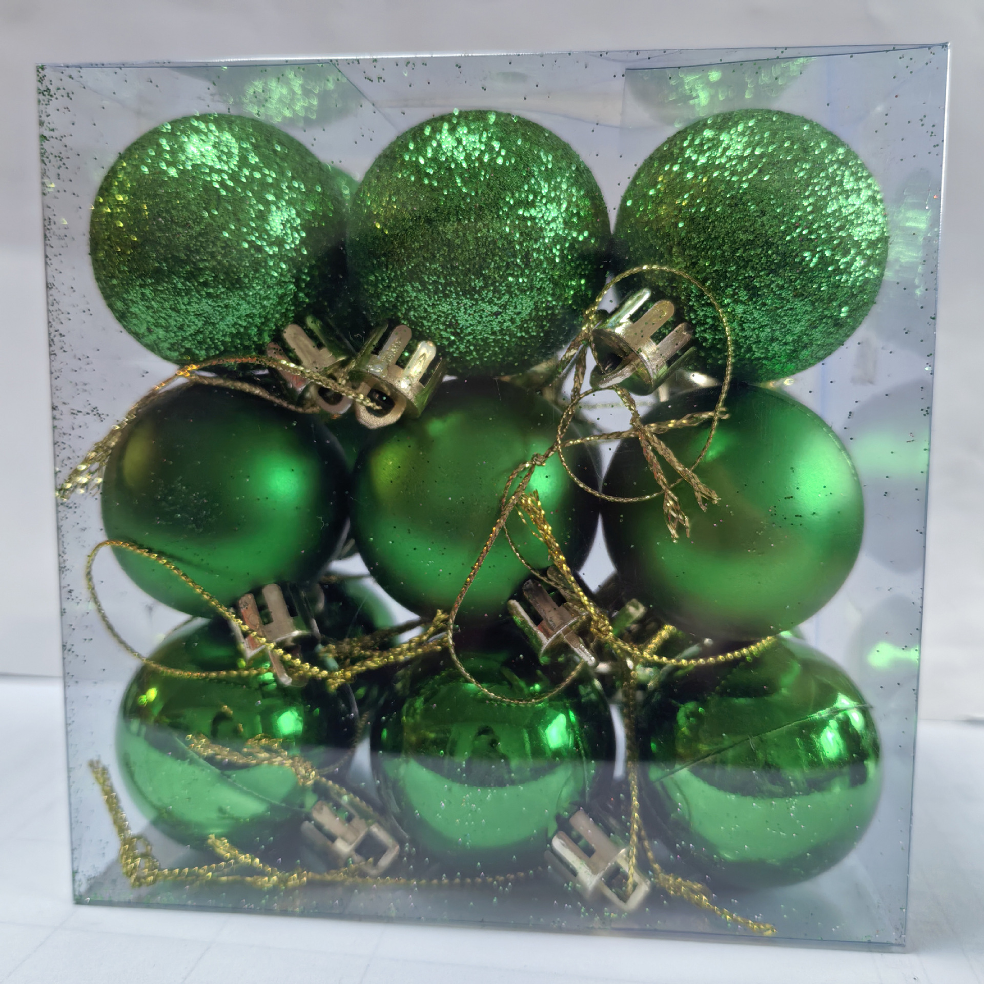 Navidad brillante colgante colgante bola colgante árbol de Navidad decoración colgante galvanizado Navidad decoración de Año Nuevo accesorios diy image 17