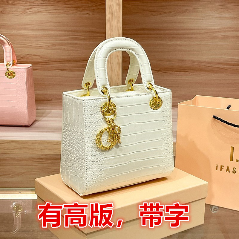 Daffy Bag Genuine Leather Women's Bag 2024 New Fashion All-match Light Luxury Commuter Shoulder Crossbody Women's Handbag Bag