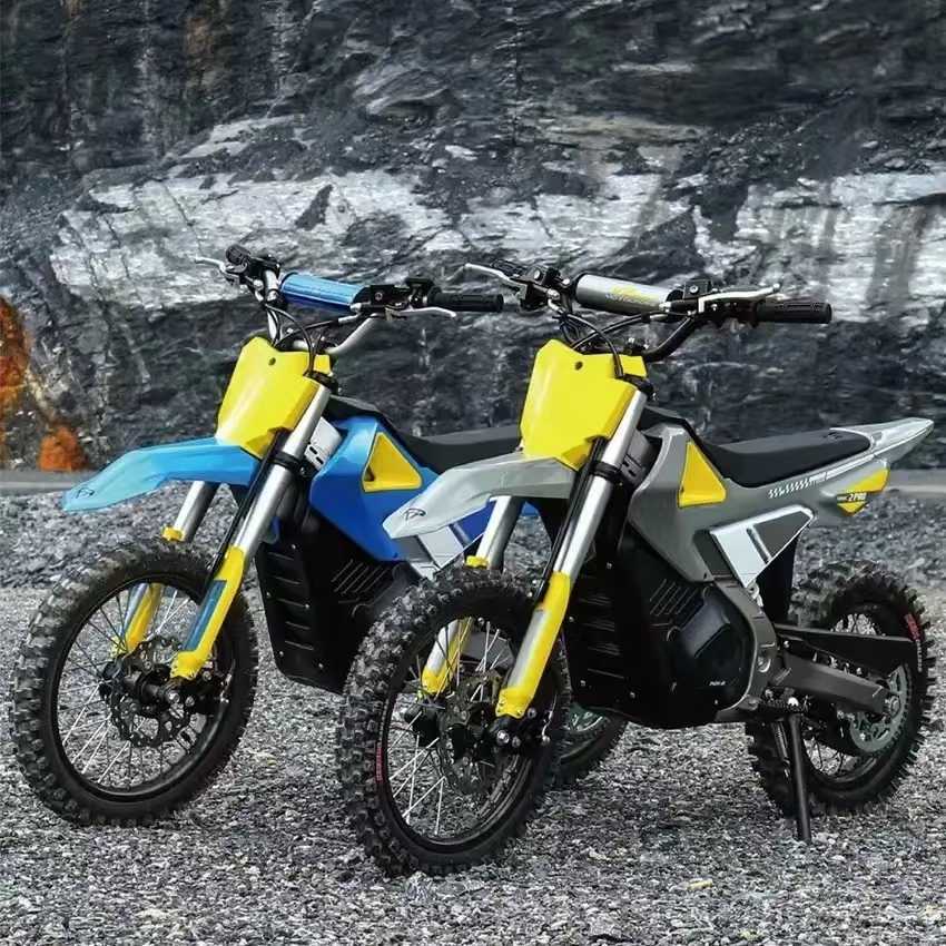 Foxboy Kidsren's Off-Road Electric Motorcycle Youth Electric Off-Road Is Suitable for Teenagers Aged 10-15 Years Old to Ride