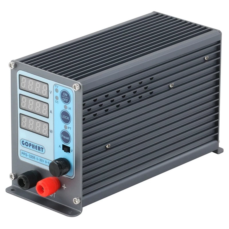 Источник питания постоянного тока Gophert Gehui стабилизированный PPS-6003, хранение 60В 3А, регулируемый, компактный мини-источник питания