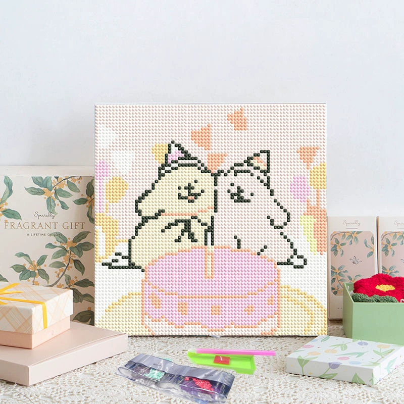 Алмазная мозаика 20×20 см, детская анимационная панно, полная выкладка, новый стиль, ручная работа DIY, декор для гостиной