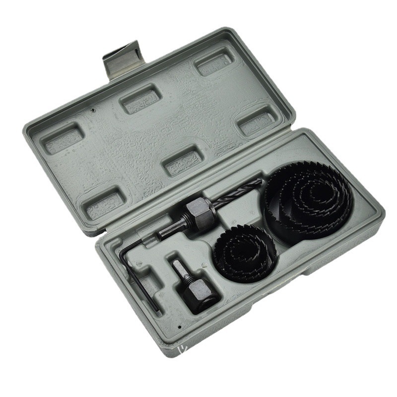 Carpintería agujero Sierra traje carpintería agujero abridor/lámpara agujero taladro eléctrico accesorios/carpintería taladro 11P/16p/8P OFERTA ESPECIAL