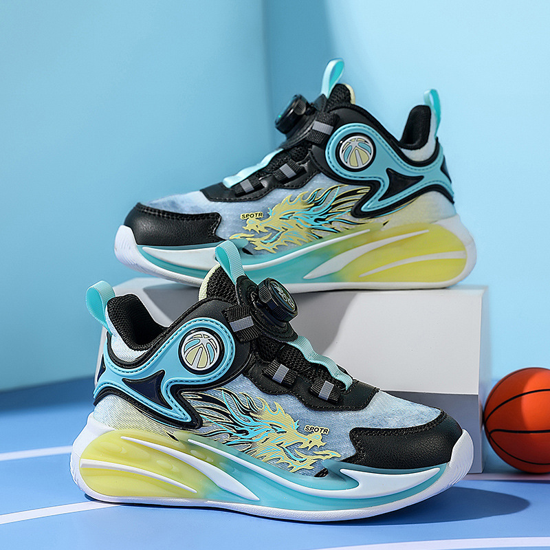Boys' Shoes 2025 New Fashionable sneaker Middle and Large Children's Running Shoes Non-slip Comfortable Boys Children's Basketball Shoes Boys' Shoes 2025 New Fashionable sneaker Middle and Large Children's Running Shoes Non-slip Comfortable Boys Children's Basketball Shoes