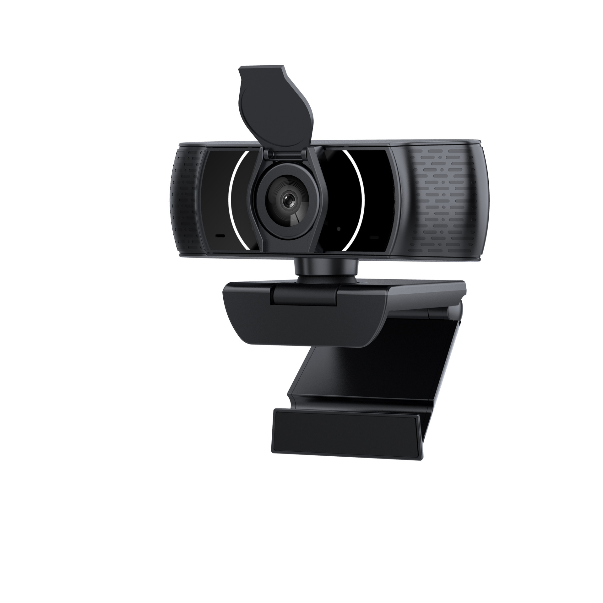 CCTV camera, laptop