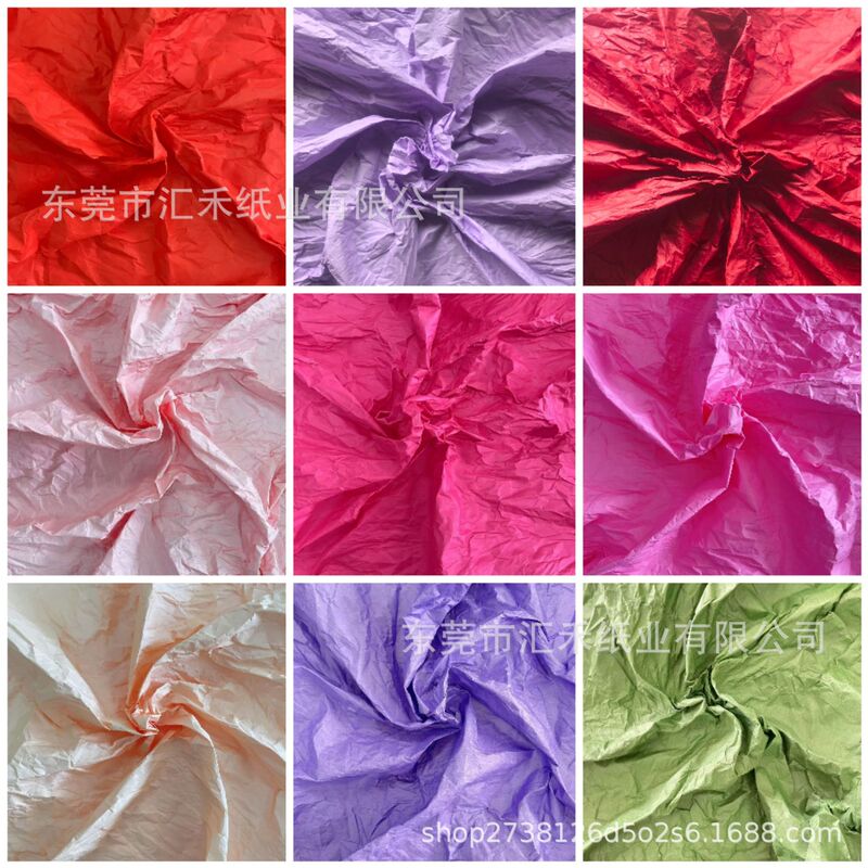 Paper Crumpled Texture Wedding Artificial Floral Paper Craft Paper Rose Unbreakable Modeling Paper Flower Decoration Handmade Flower