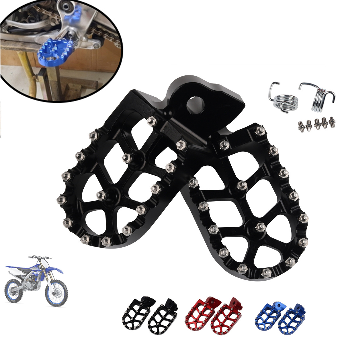 Suitable for Beta Rr 125 250 300 350 390 400 430 480 Modified Pedals and Foot Nails